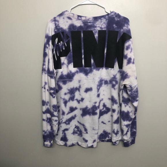 PINK Victoria's Secret Tops - Victoria secret pink long sleeve shirt purple